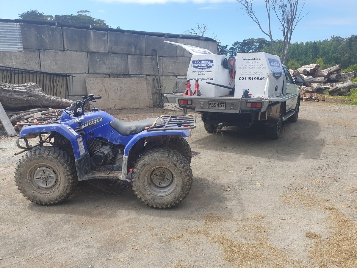 Auckland's Top Mobile ATV Mechanics AJ's Mobile Powersport Mechanics