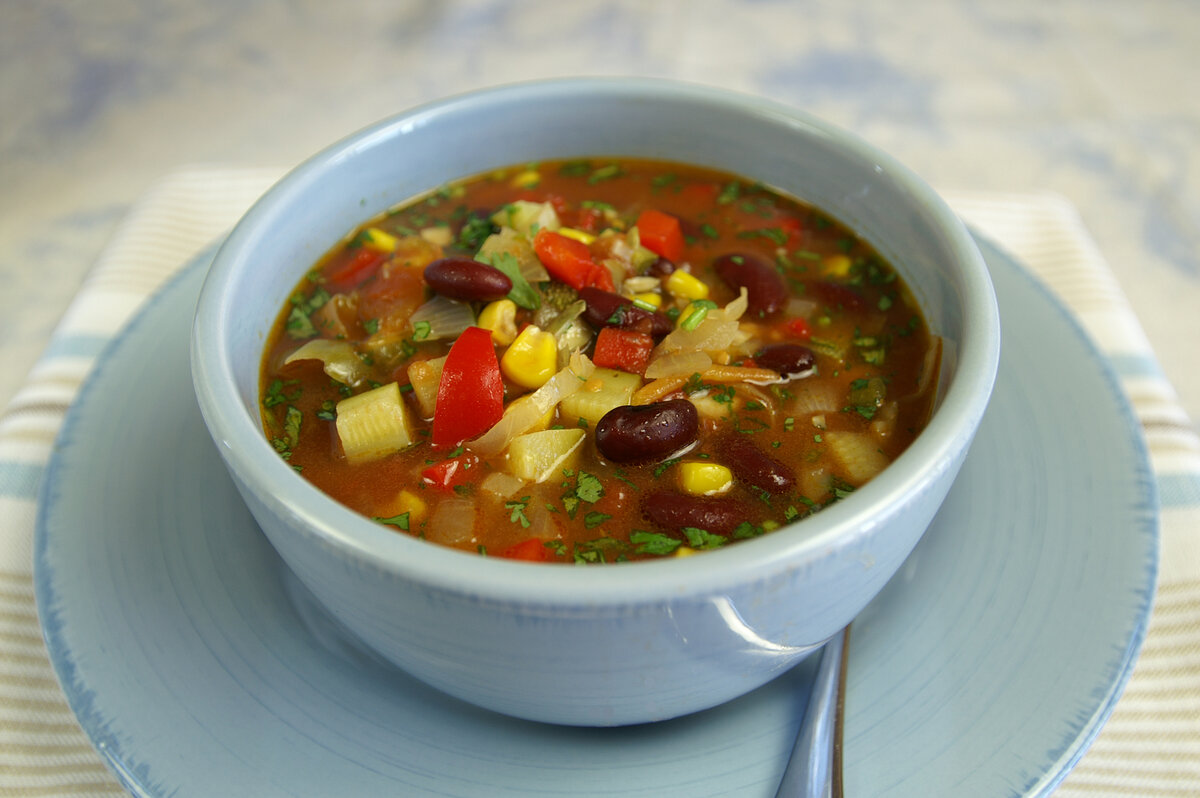 Zesty Mexican-style Soup | Irvine Holt