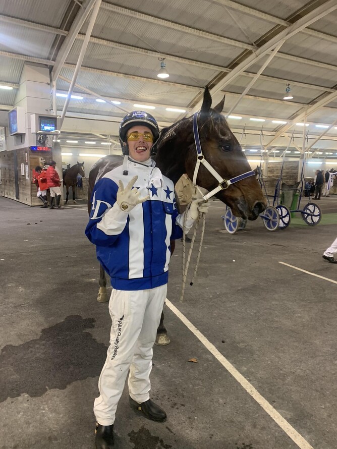 Zev looking pretty happy with himself following Third Time's win