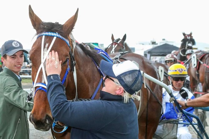Kango after his impressive Kaikoura Cup win