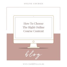 How To Choose The Right Online Course Content