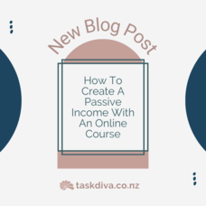 How To Create A Passive Income With An Online Course