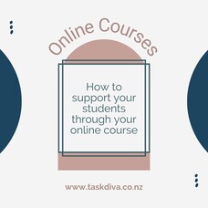 How To Support Your Students Through Your Online Course