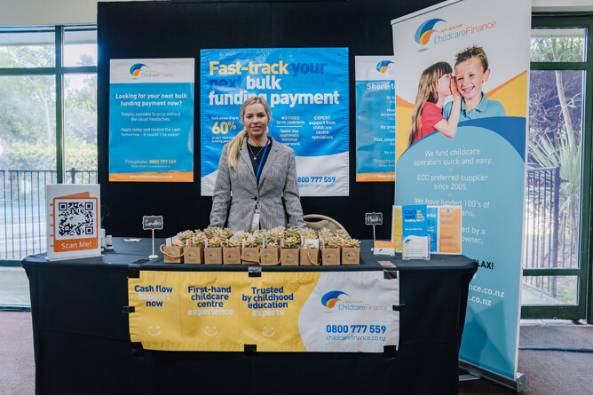 Emily Stevens at the ECC conference 2025.