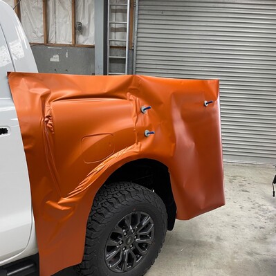 Ute branding in progress