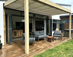 Why Timber Pergolas Are Better Than Aluminium Pergolas (Especially in Canterbury)