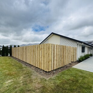 25mm fence palings fence canterbury new fence