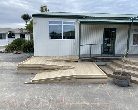 Custom ramp. timber ramp. timber ramp canterbury. timber ramp christchurch