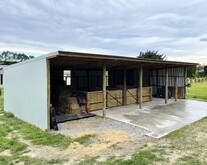 4 bay pole shed Canterbury