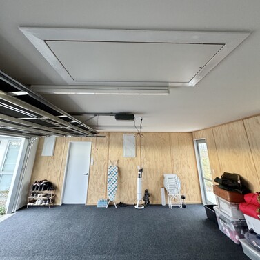 attic stair install canterbury