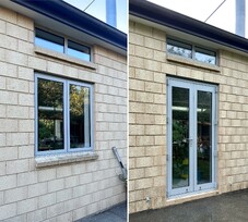 Window to door retrofit (Or door to window!)