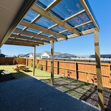 timber pergola in lincoln rolleston prebbleton christchurch 