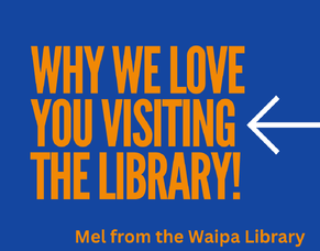 Why we love you visiting the Library