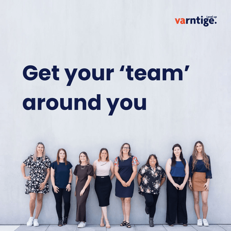Get your 'team' around you