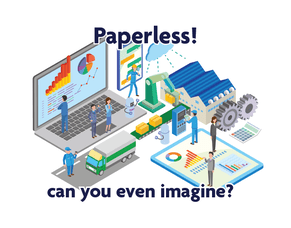 Having a Paperless Office to create efficiency