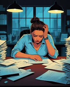 Burnt out small business owner