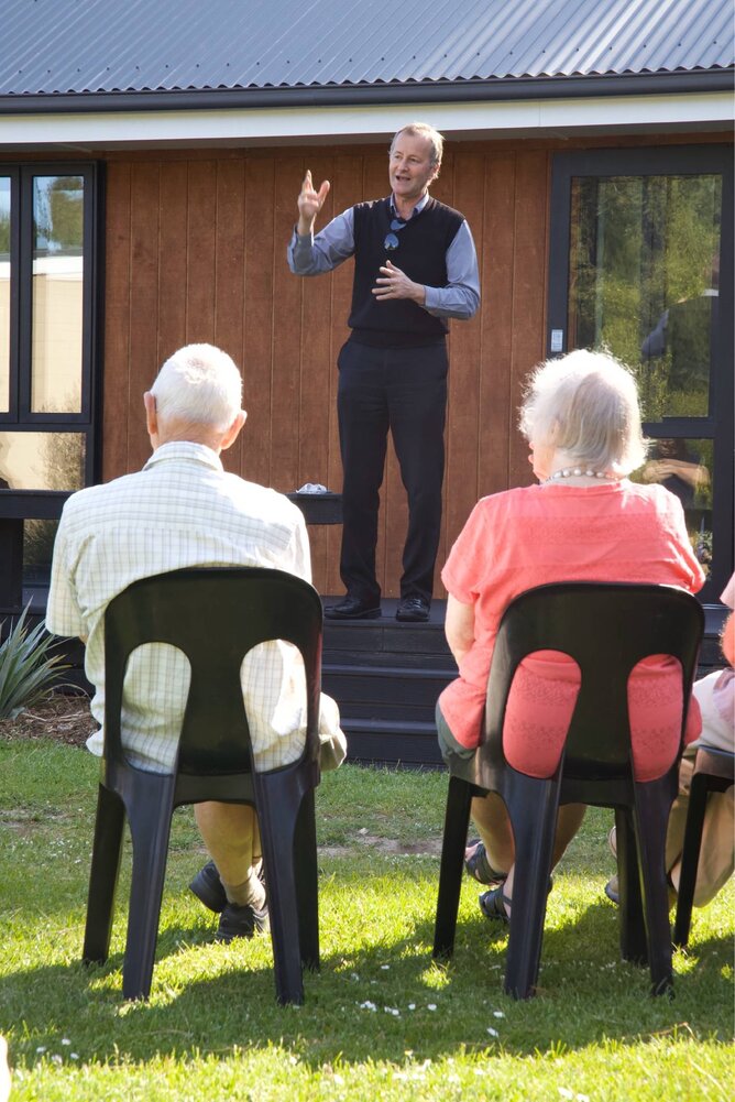 Lieuwe Doubleday (Woodend Camp Trust Treasurer)