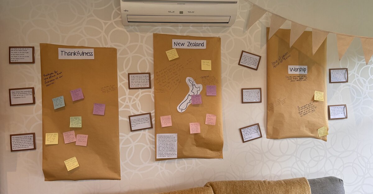 Prayer at Lightouse Church CCCNZ