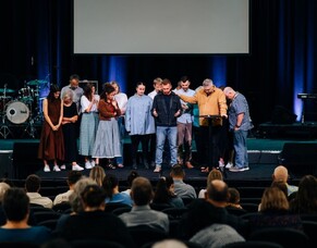 Commissioning New Staff at Crossroads Church