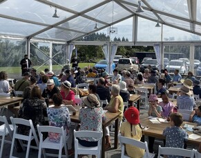 New Plymouth Community Church in the countryside
