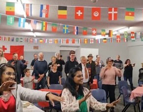 How is Revelation 7 displayed in your church?