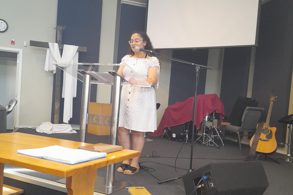 Baptism at Church on Ingestre CCCNZ