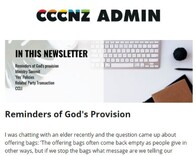 ADMIN NEWSLETTER APR 2021