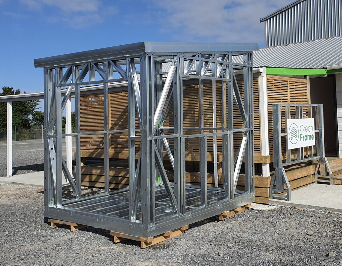 Steel Framing for Kitset Homes & Eco Houses Green Frame NZ