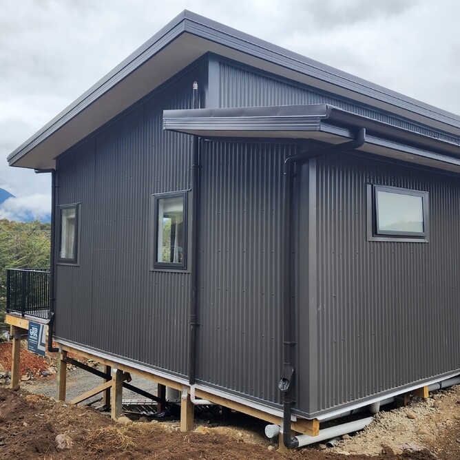 A cost effective option of complete metal cladding