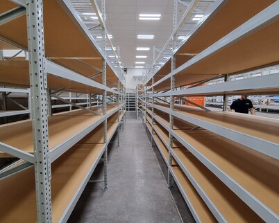 Long Span Shelving - Deltar