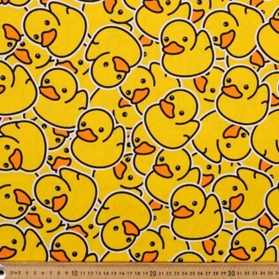 ducks cotton duck fabric