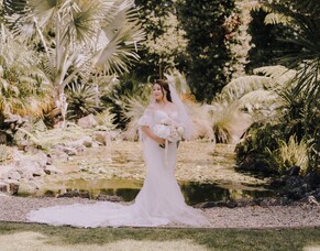 Auckland Garden Wedding Ceremony: Pebble Beach