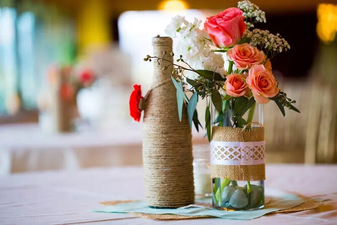 DIY wedding decor