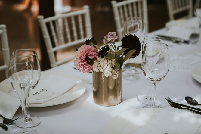 flower tabletop decoration