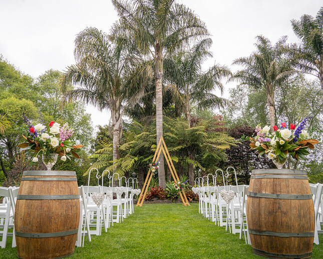 Markovina Vineyard Estate The Palms Ceremony