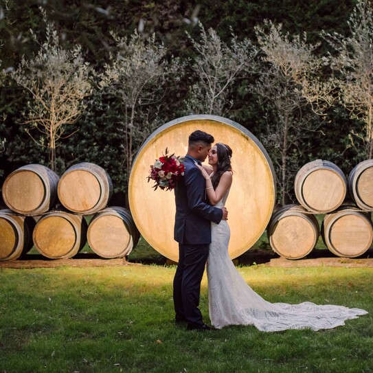 bride and groom