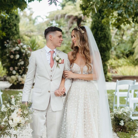 bride and groom