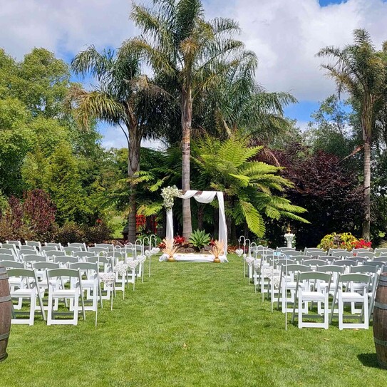 outdoor ceremony