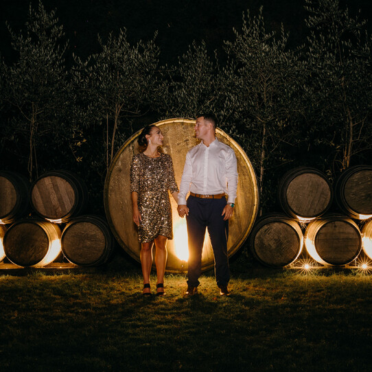 Couple Photo at Night