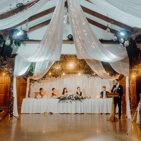 Bridal Party at Bridal Table