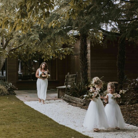bride walking down the aisle