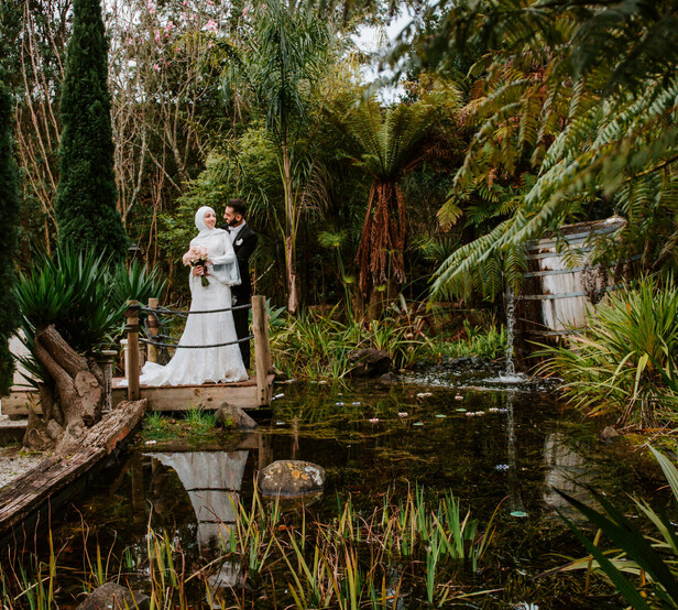 Markovina Vineyard Estate Wedding Venue Middle Eastern Couple