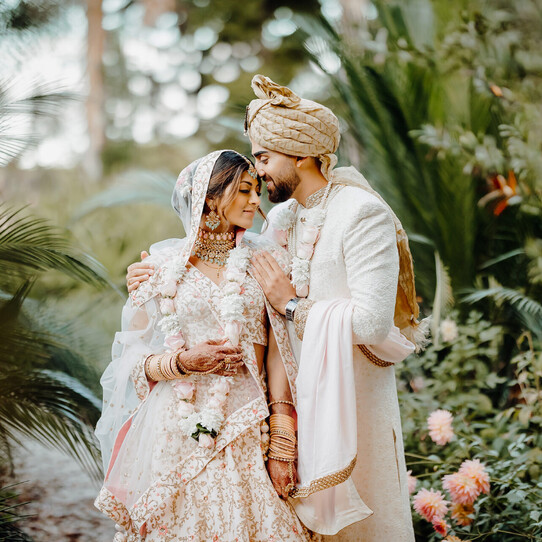 Couple Posing for Photo