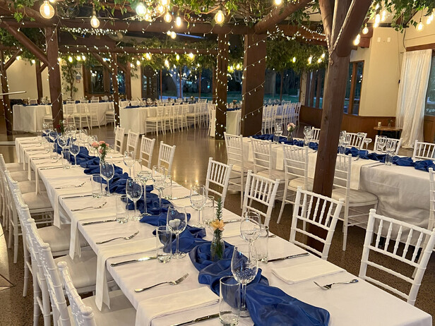 Markovina Gala Dinner setup