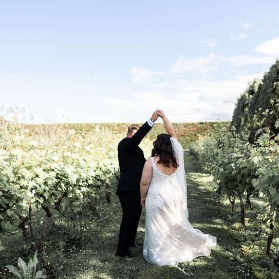 bride and groom