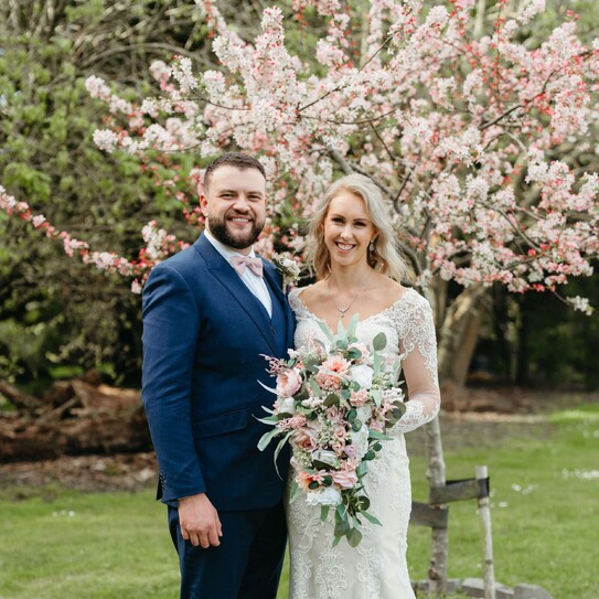 bride and groom