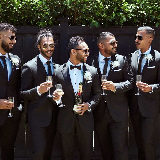 Groom and Groomsman