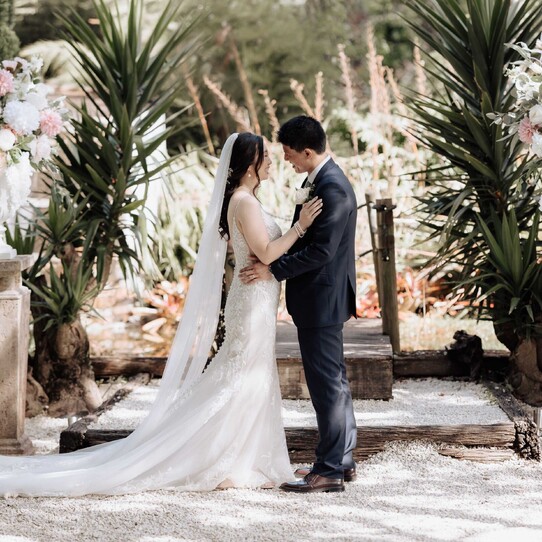 Barrel Waterfall Wedding Ceremony