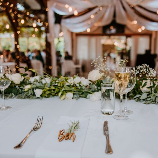 bridal table