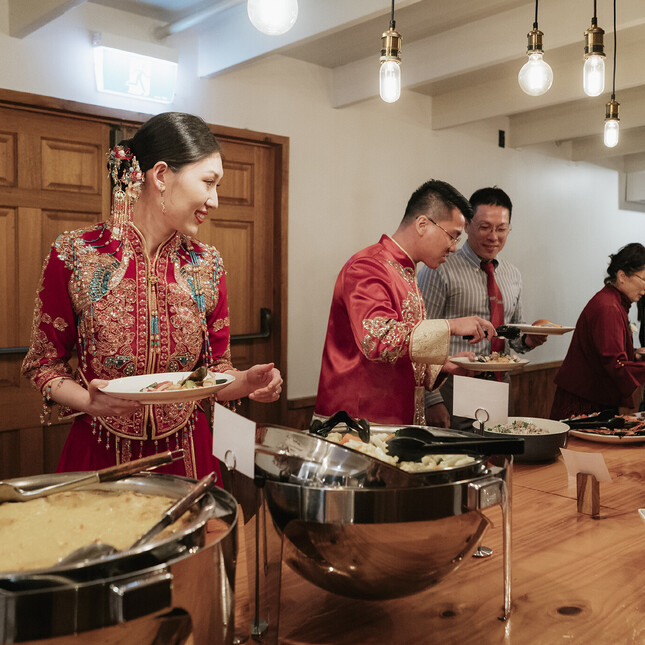 Music stage at Markovina